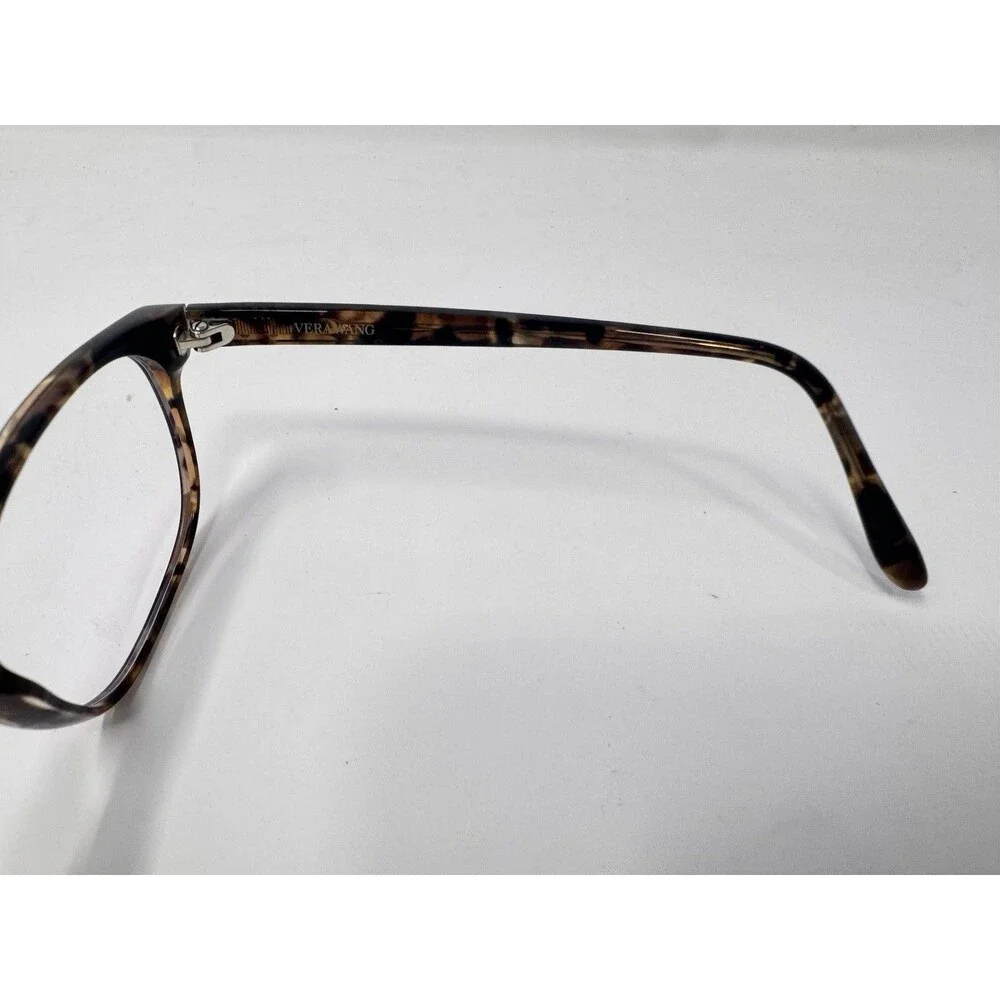 Vera Wang Gemmata WT Eyeglass Frames Only 52-16-135 Brown Tortoise